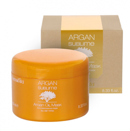MASTI - Masca hranitoare cu ulei de Argan Farmavita Sublime, 250 ml
