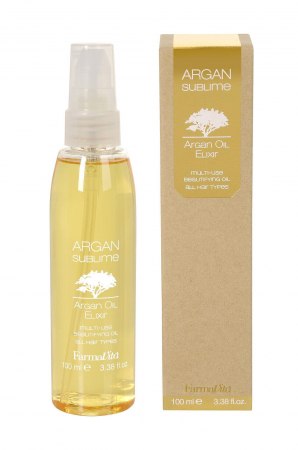 TRATAMENTE SI SERUM - Tratament pentru toate tipurile de par cu ulei de argan Farmavita Sublime, 100 ml